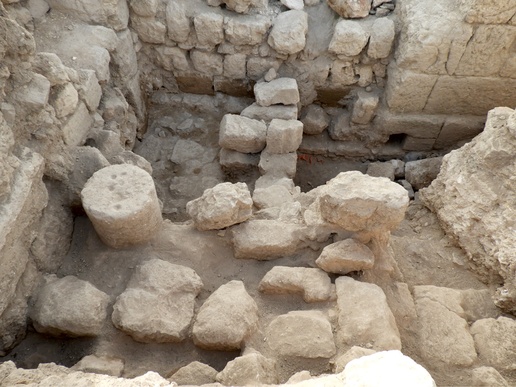 Fig. 6. Trench 1/3-W, view from the west (image by  Tomasz Borowski).