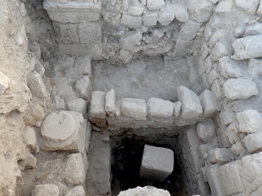 Fig. 8. Trench 1/3-W,  view from the south (image by Tomasz Borowski).
