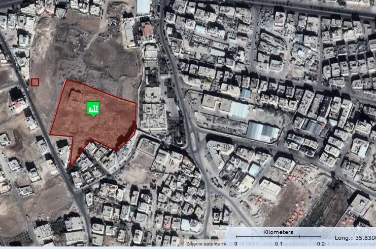 Map of el-Bayader quarter.